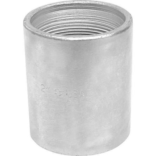 Galvanized standard merchant coupling-2&#034; galv steel coupling for sale