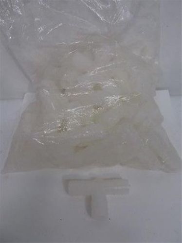New age industries 3/4&#034; x 3/4&#034; x 3/4&#034; thermobarb natural pvdf barbed tees (50 ea for sale