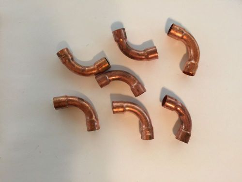 Extensive lot of 1/4 inch copper fittings - including tees, couplings, elbows for sale