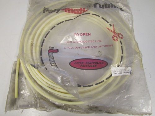 POLY-MATIC 5/16&#034; O.D. .040&#034; I.D. 61550 NYCOIL NYLON TUBING APPROXIMATELY 35&#039; NEW