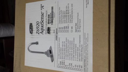 Zurn z6920-adm aquasense battery powered faucet for sale
