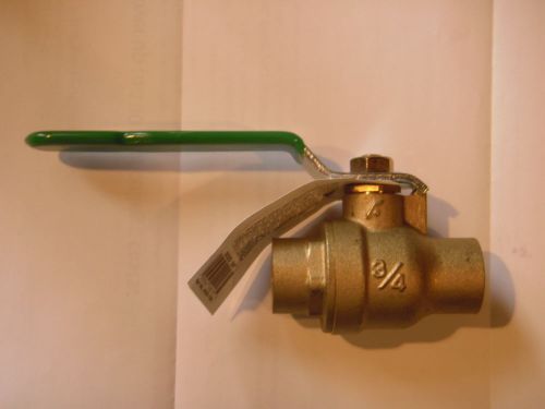 3/4&#034; ball valve - new! for sale