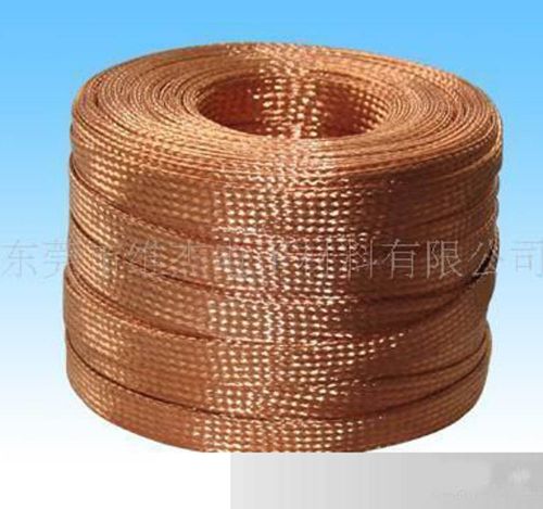 Pure copper tubular braid/grounding flat strap and shield, Length 1 meter #N48