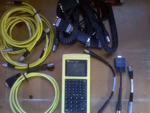 Trimble TDC1 with Lots of Cables, Trimble Carry Case, and Reference Guide