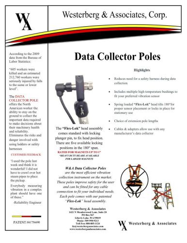 Flex-Lock Data Collector Pole, 8&#039;-24&#039;