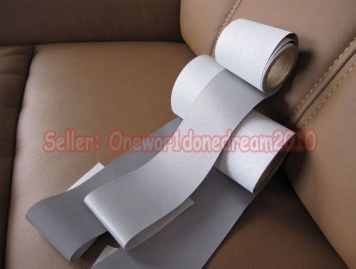 New reflective silver tape  sew on 2&#034; trim fabric 3m = 10 feet for sale