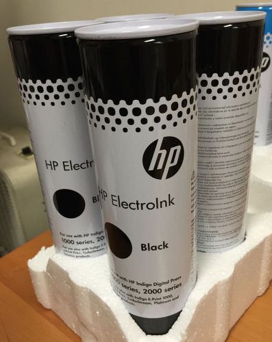 Hp Indigo Electroink - Black (Box of 4)