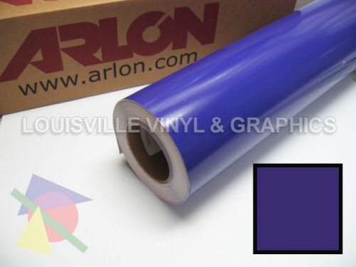 1 roll 24&#034; x 50yd dark purple arlon 5000 sign cutting vinyl for sale