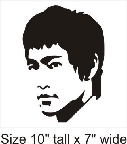 2X Bruce Lee Funny Car Truck Bumper Vinyl Sticker Decal Decor F A C - 1237