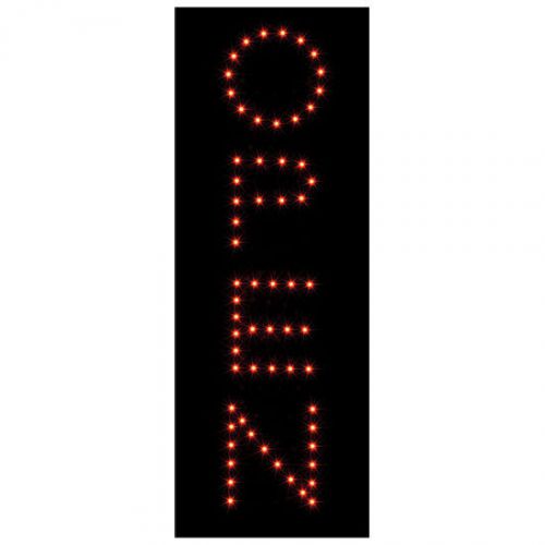 Vertical OPEN CLOSED Animated Store LED Light Neon Sign