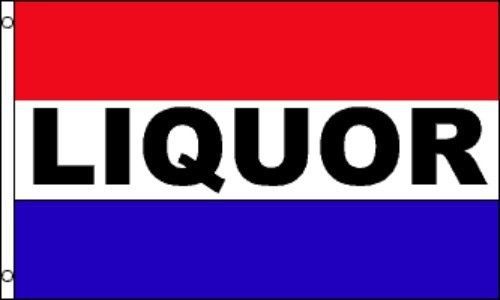 Liquor Flags 3&#039; X 5&#039;  Banners Outdoor Indoor (2) two