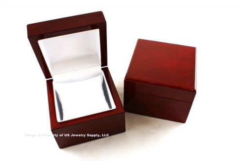 6 Rosewood with Pillow Watch or Bracelet Jewelry Display Gift Boxes