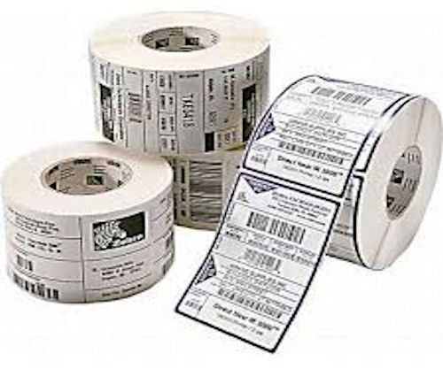 Zebra barcode labels  printer 4.0 x 6.0  950/roll 72294 for sale