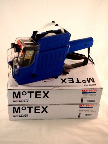 MOTEX MX-6600 PRICE LABELLER *Brand New in Box* 2 Units