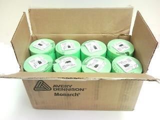 Genuine Monarch 1131 Fluorescent Green Labels One Box