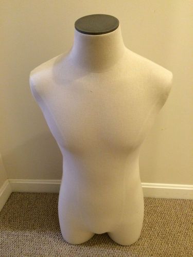 NICE RETAIL DISPLAY Half Body Form Mannequin Male ~DEPARTMENT Store Display