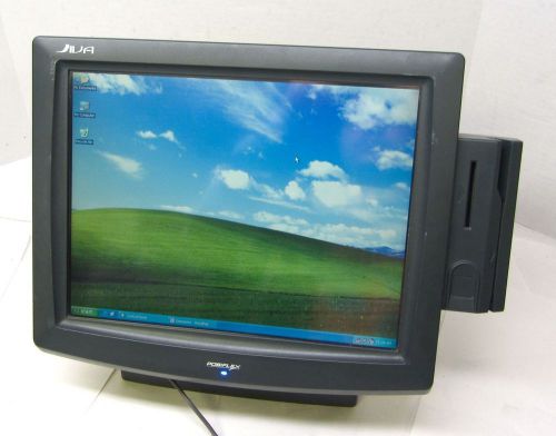 Posiflex tp6000 pos point sale terminal 15&#034; lcd touchscreen xp 1.2ghz 80gb 52558 for sale
