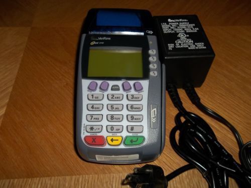 VeriFone Omni 3740DC (Dual Comm) Credit Card Machine Terminal