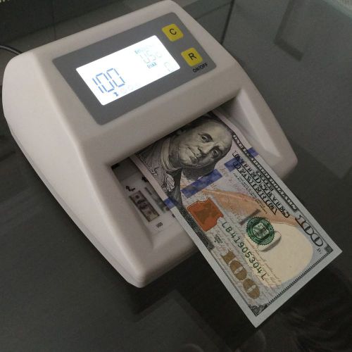 Automatic multi-currency counterfeit detector &amp; bill counter ht cd-300 for sale