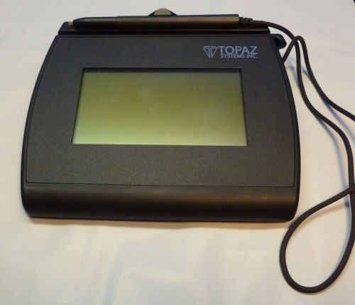 NEW Topaz T-LBK755SE-BHSB-R Signature pad