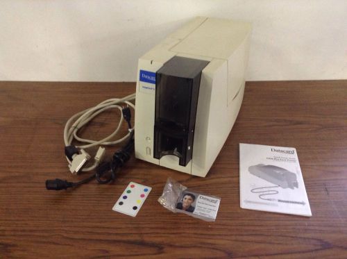 Datacard Imagecard S Select ID Card Printer w/ Power Cable &amp; USB Cable