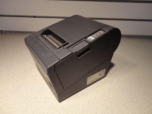 Epson m129c tm-88iiip receipt printer pos tested working black for sale