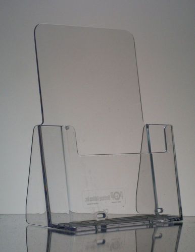 Clear Acrylic Half Page Brochure Display holder stand wholesale