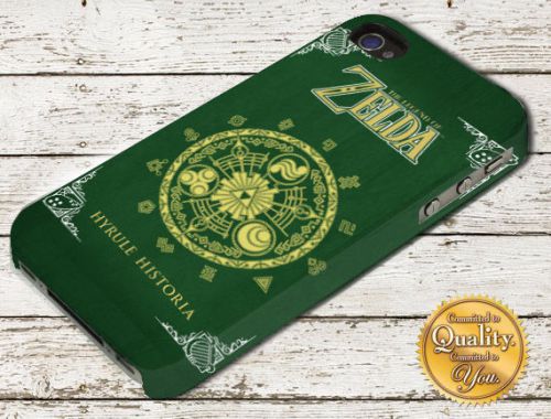 The Legend Of Zelda Hyrule Historia iPhone 4/5/6 Samsung Galaxy A106 Case