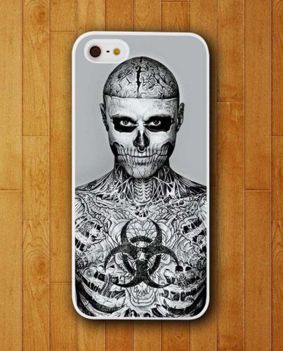 New Skull Zombie Full Tattoos Case cover For iPhone and Samsung galaxi