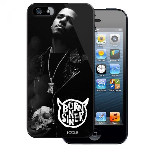 New Item J. Cole Born Singer Fans iPhone 4 4S 5 5S 5C 6 6Plus Samsung S4 S5 Case