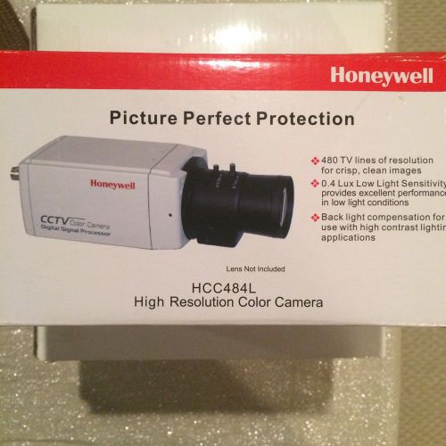 HONEYWELL CCD CCTV SECURITY CAMERA COLOR HCC484L HCC 484L 24 V 3.5 W