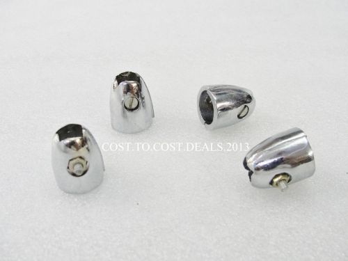 LAMBRETTA LEG SHIELD RUBBER BEADING CLIPS/ CLAMP CHROMED LI SERIES 1 2 3 150 175