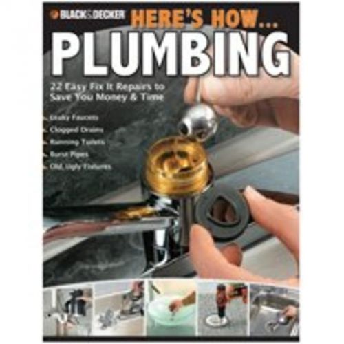 B and D Here&#039;S How Plumbing QUAYSIDE PUBLISHING GRP How To Books/Guides 151489