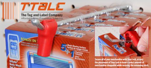 50 x Anti Sweep Lock - StopLok &amp; 1 x Detacher - STOPS SHOP THEFT