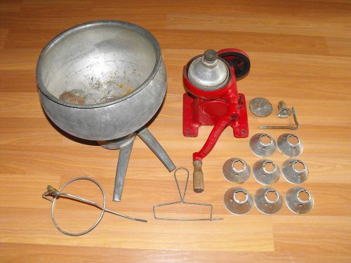 OLD VTG ANTIQUE CAST IRON HAND CRANK CREAM SEPERATOR 60 TURNS A MINUTE PARTS LOT