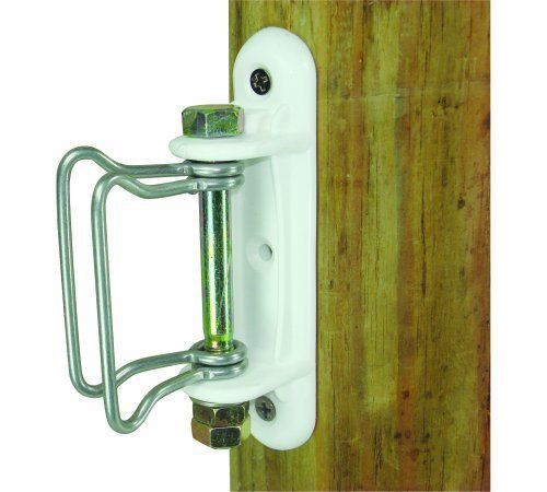 Field guardian wood post polytape corner/end insulator  2-inch  white for sale