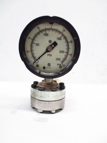 New usg sb 0-2300psi 5 in 3/4 in npt pressure gauge d430793 for sale