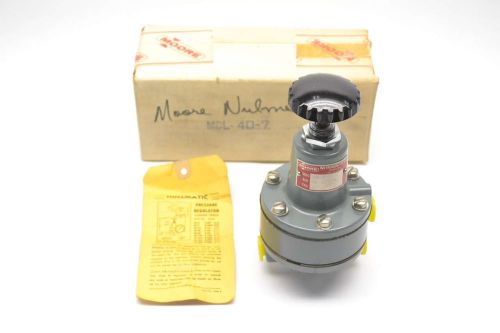 Moore 40-7 nullmatic pressure 1/4 in pneumatic regulator b427913 for sale