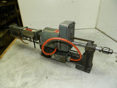 Electro-mechano precision gear head drill press, mod 113e, 115v, used for sale
