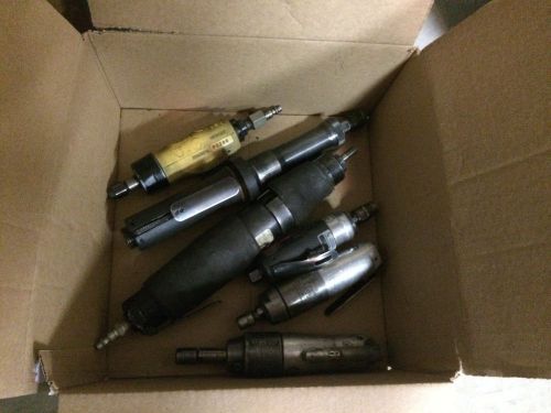 Die grinder lot-assorted grinders-snap on-atsco-ingersoll rand for sale