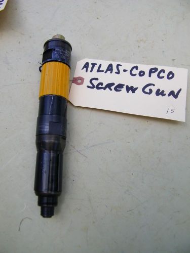 Atlas copco -inline-push to start-inline-nutruner-lum25-pro5-p 430 rpm reverse 3 for sale