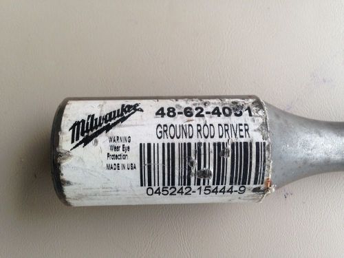 Milwaukee 3/4&#034; Ground Rod Driver 48-62-4091