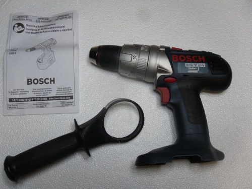 Bosch 13624 24V 1/2&#034; Brute Cordless Hammer Drill For BAT030 BAT031 BAT240 BAT299