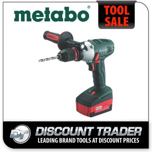 Metabo 18v lithium-ion 4.0ah cordless impact hammer drill impuls kit sb 18 ltx for sale