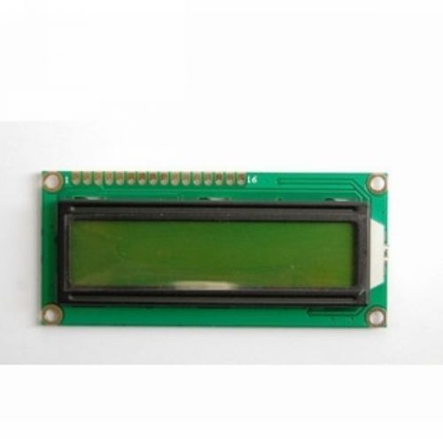 LCD 1602 Black Characters Green Backlight for Arduino