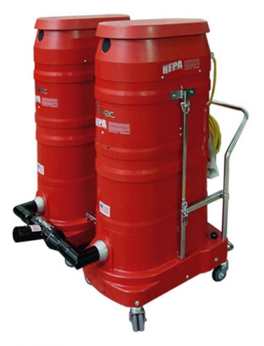 Ruwac duo vac 220-s hepa heavy duty dust collector 4 concrete grinder no dust for sale