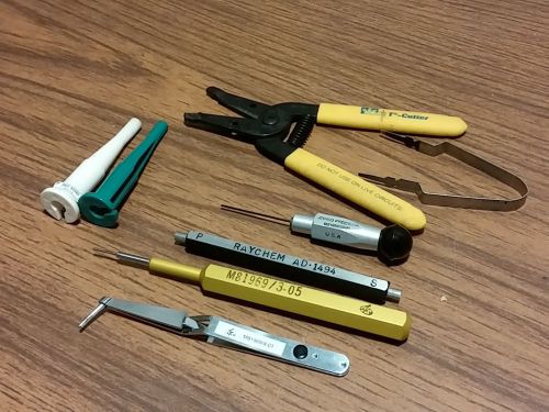 Misc Lot Insert &amp; Removal Aviation Tools Jerico ATCO Ideal Raychem