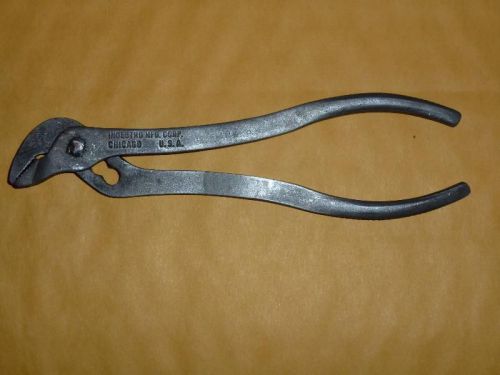 Vintage Indestro No. 3411 5&#034; Miniature Slip Joint Pliers. USA
