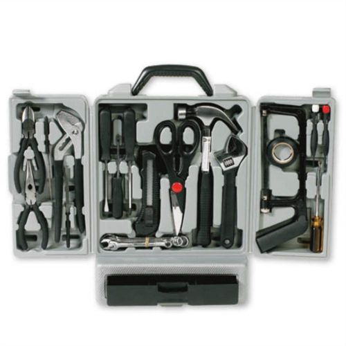 Tool set repair hex key pump pliers screwdriver claw hammer hacksaw carbon steel for sale