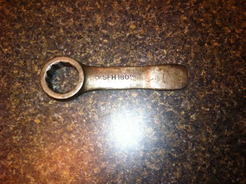 Williams 1 7/16 inch  Box End Striking  Wrench  12 Point, SFH #1809